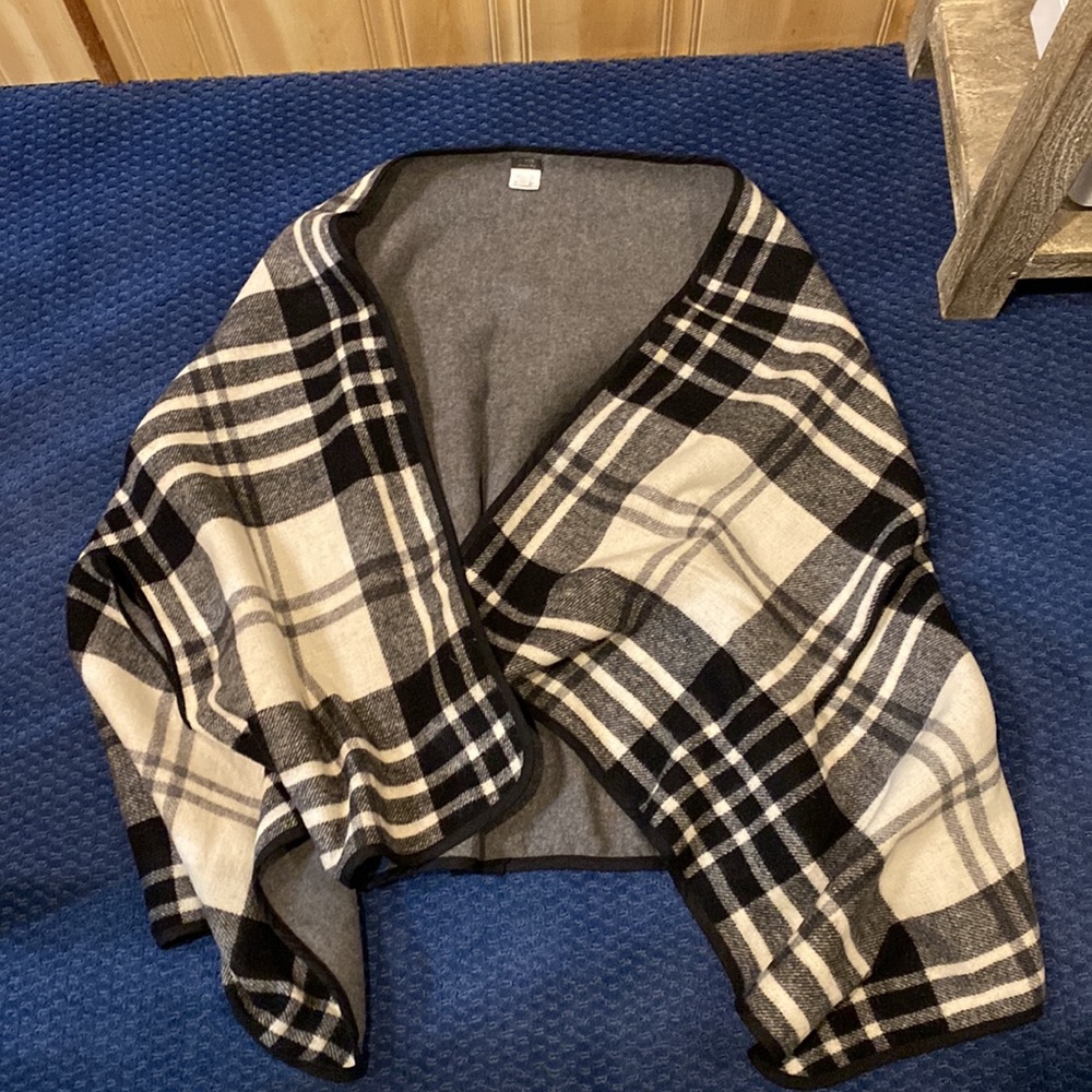 J Crew Wool cape scarf